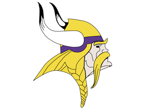 The Minnesota Vikings logo.